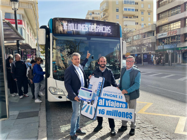 El Ayuntamiento y el Grupo Avanza ponen en marcha una campaña para agradecer la confianza de los ciudadanos hacia el transporte público urbano
