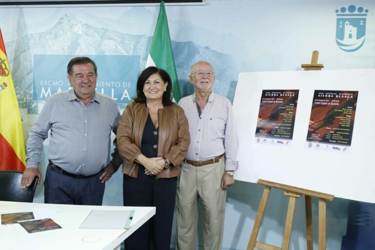 El Teatro Ciudad de Marbella albergará el próximo sábado 28 de octubre el XVII Festival Flamenco Sierra Blanca