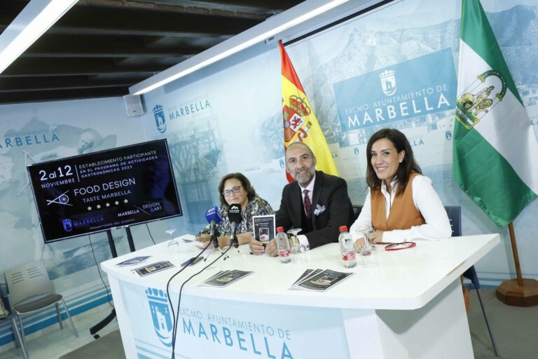 Marbella celebrará del 2 al 12 de noviembre la primera edición del ‘Food Design Taste Marbella’