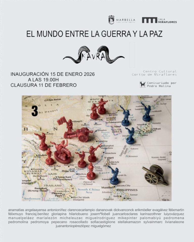 Marbella programa cuatro citas culturales del 15 al 18 de enero