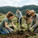 Una sesión de 90 minutos plantando árboles aumenta las emociones positivas un 26%, según un estudio de la UGR pantacionarboles